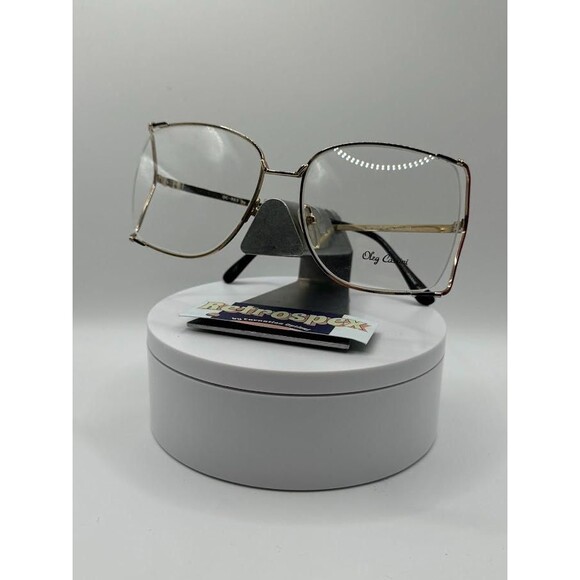 NEW True Vintage Eyeglasses Floating Lens Style | RX Ready | Oleg Cassini - Picture 4 of 9